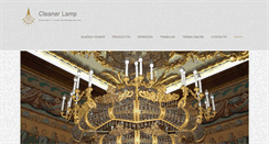 Desktop Screenshot of cleanerlamp.com